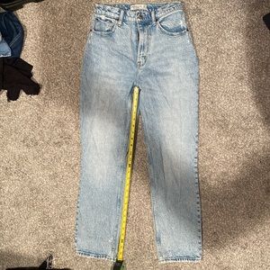 Abercrombie & Fitch the 90s straight ultra high rise Curve love